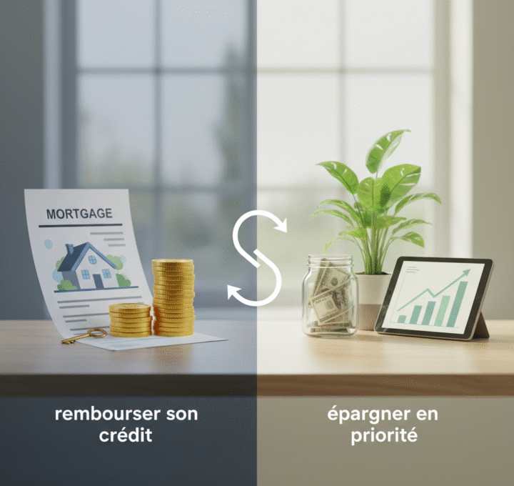 Faut-il rembourser son crédit ou épargner en priorité ?